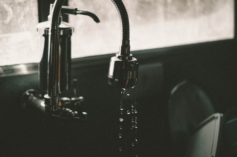 Robinet avec eau adoucie